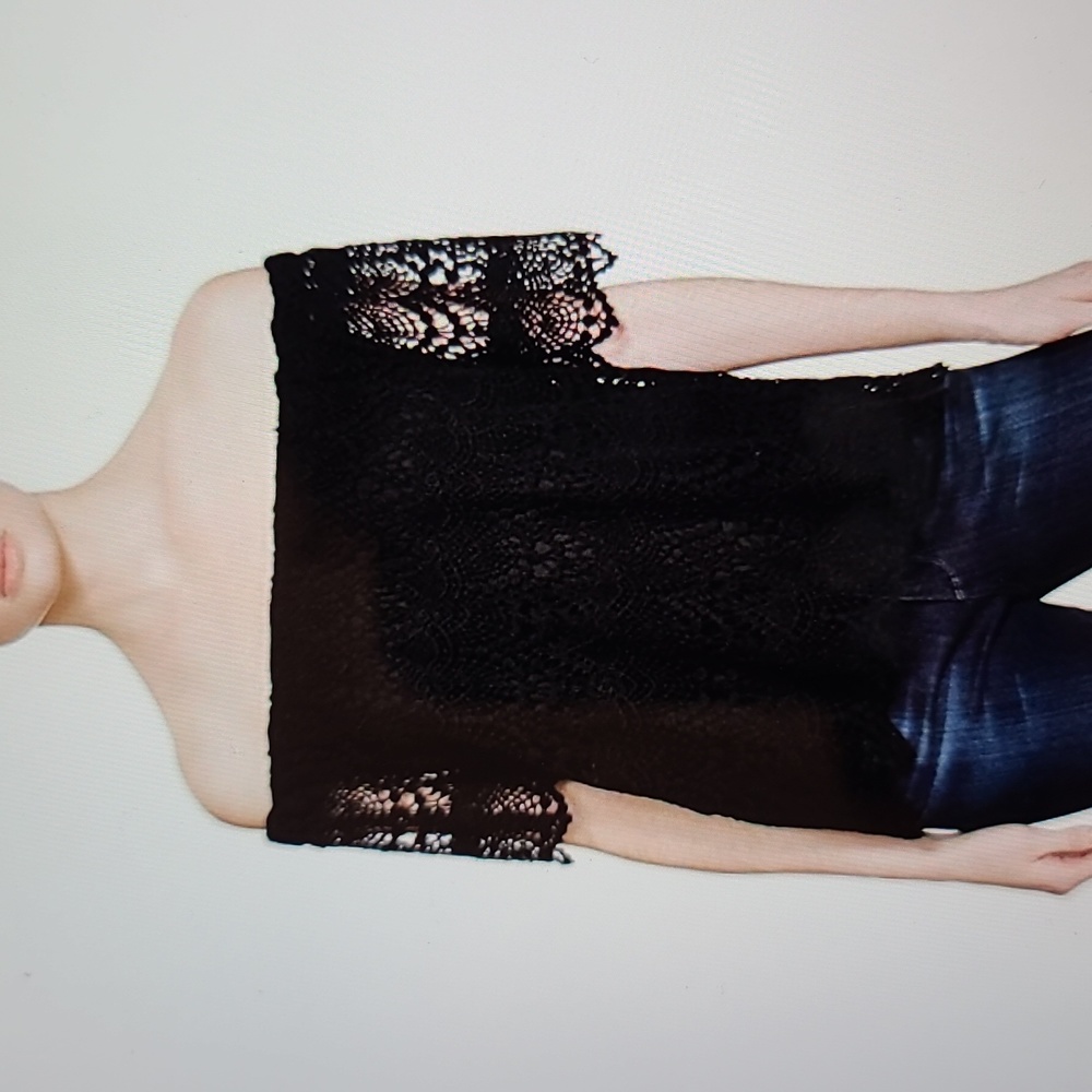 Velvet by Graham & Spencer off the shoulder lace top